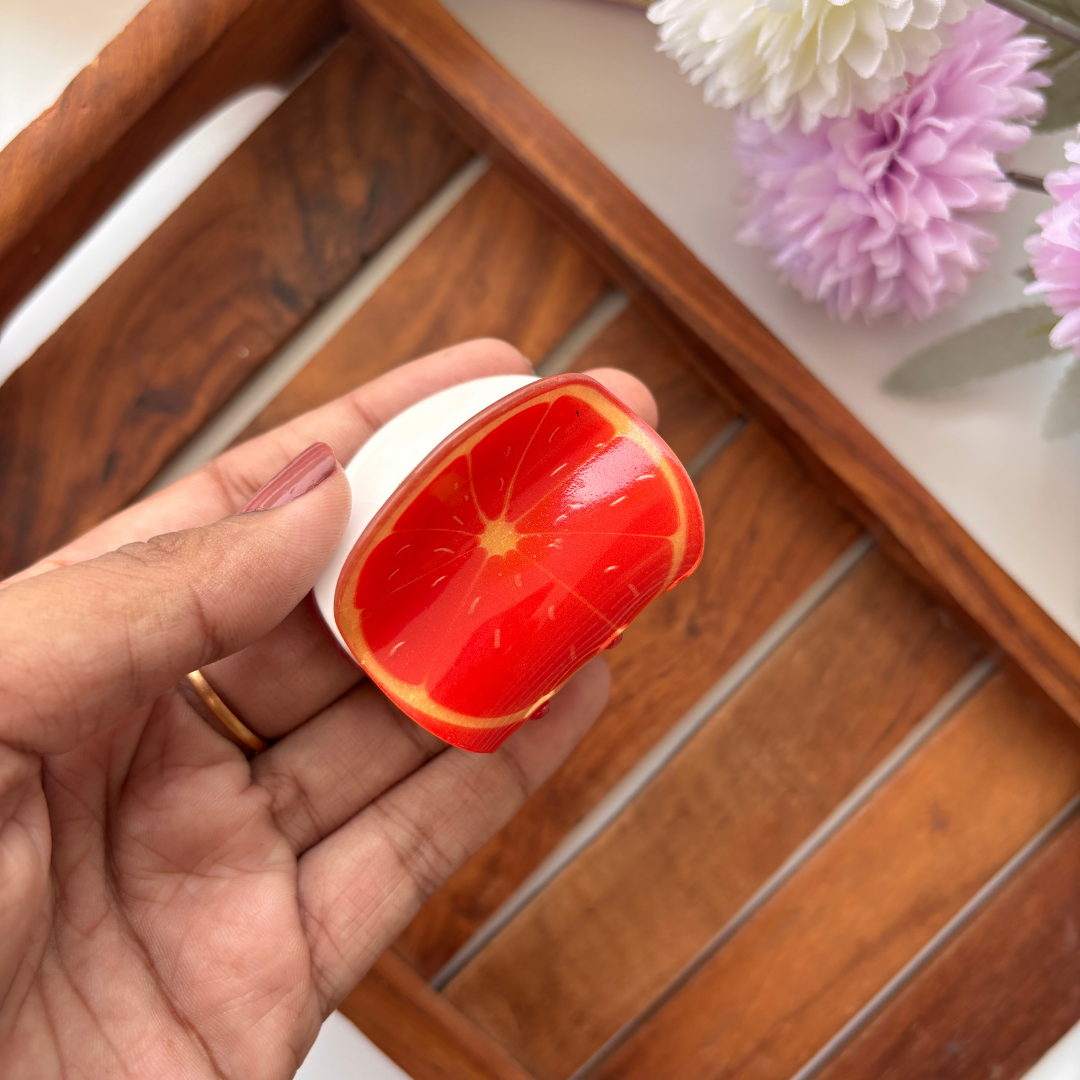 Fruit Slice Hair Claw - Medium