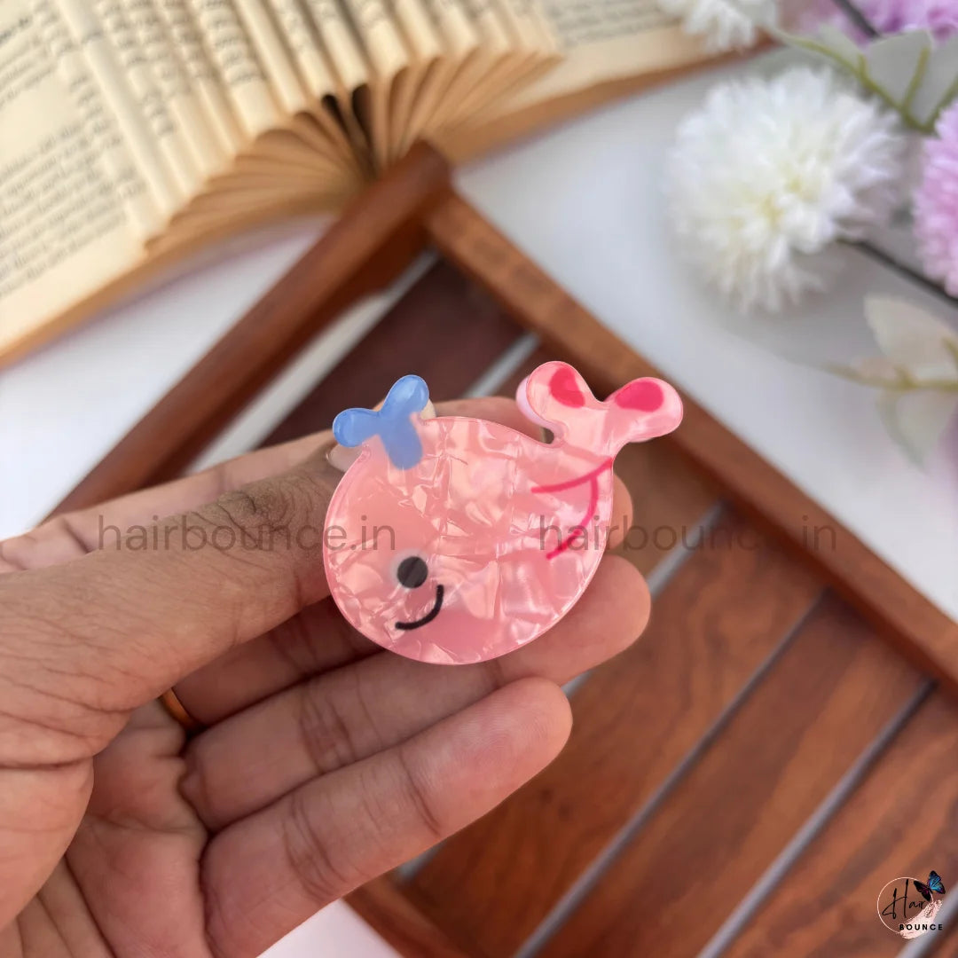 Cute Sea Animal Hair Claw – Medium