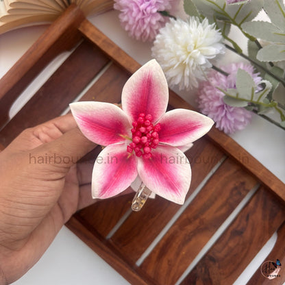 Blossom Star Flower Hair Claw - Large