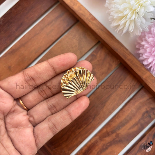 Mini Gold Metal Hair Claw