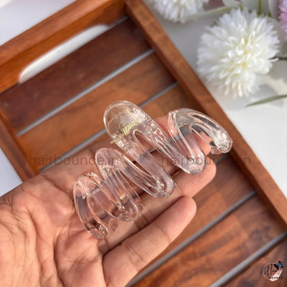 Glossy Wave Hair Clip – Medium