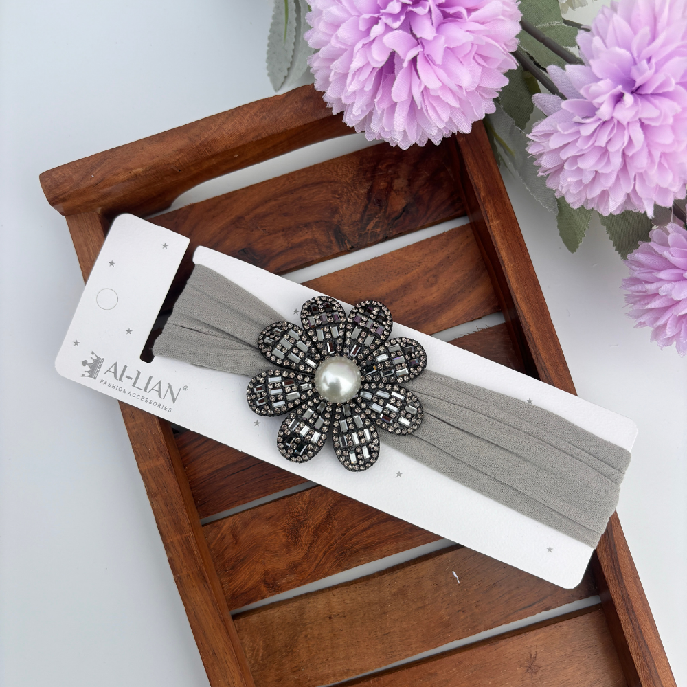 Royal Bloom Embellished Headband