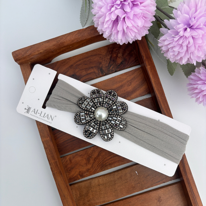 Royal Bloom Embellished Headband