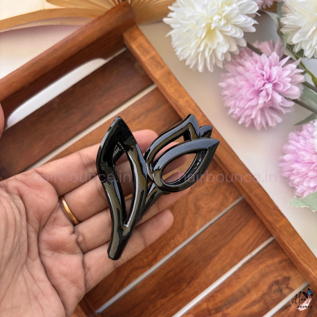 Elegant Tulip Hair Claw – Medium