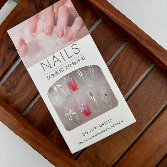 SnapGlam Nails - Pack of 12
