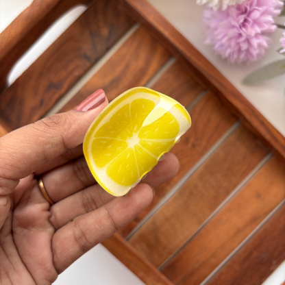 Fruit Slice Hair Claw - Medium