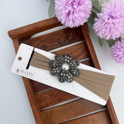 Royal Bloom Embellished Headband