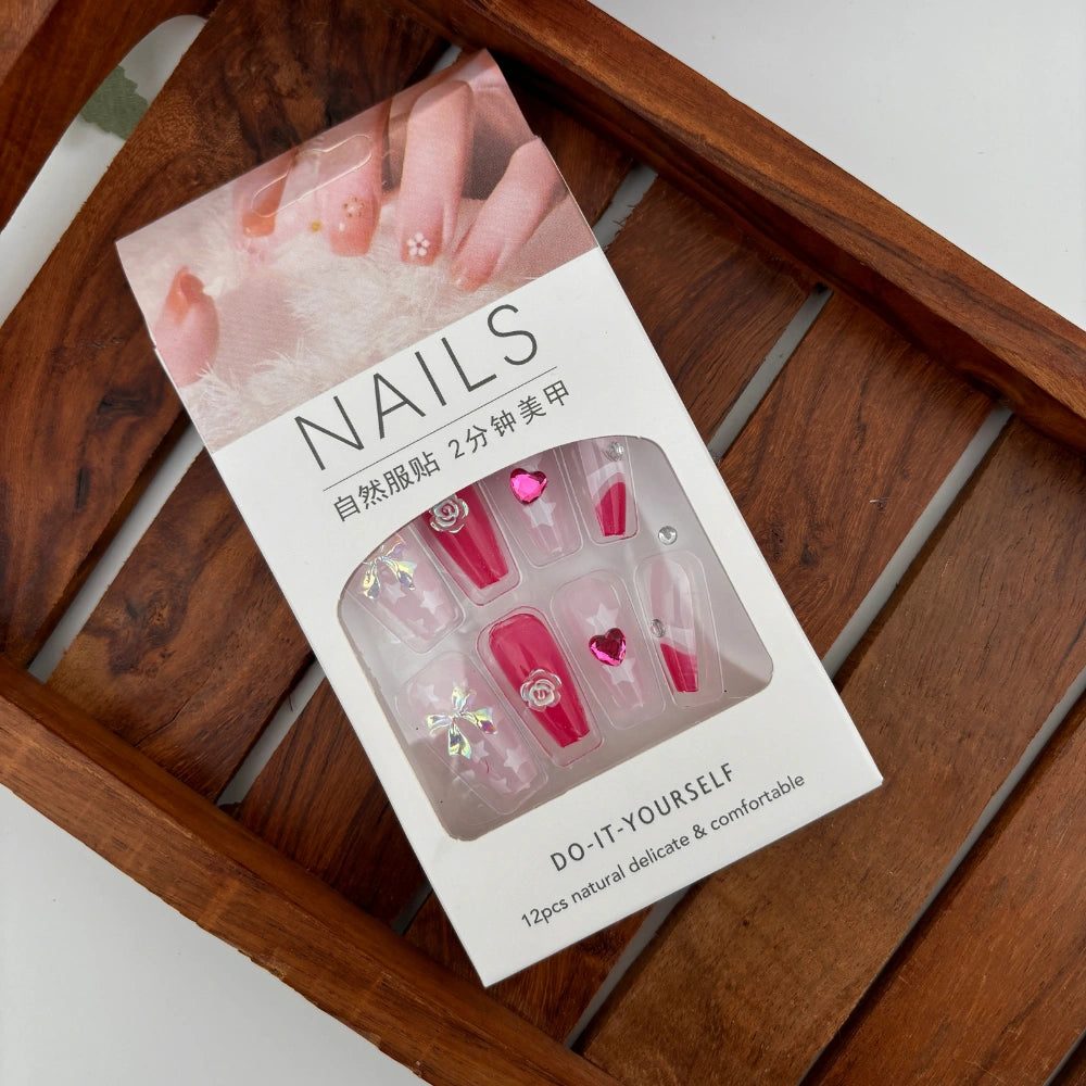 SnapGlam Nails - Pack of 12
