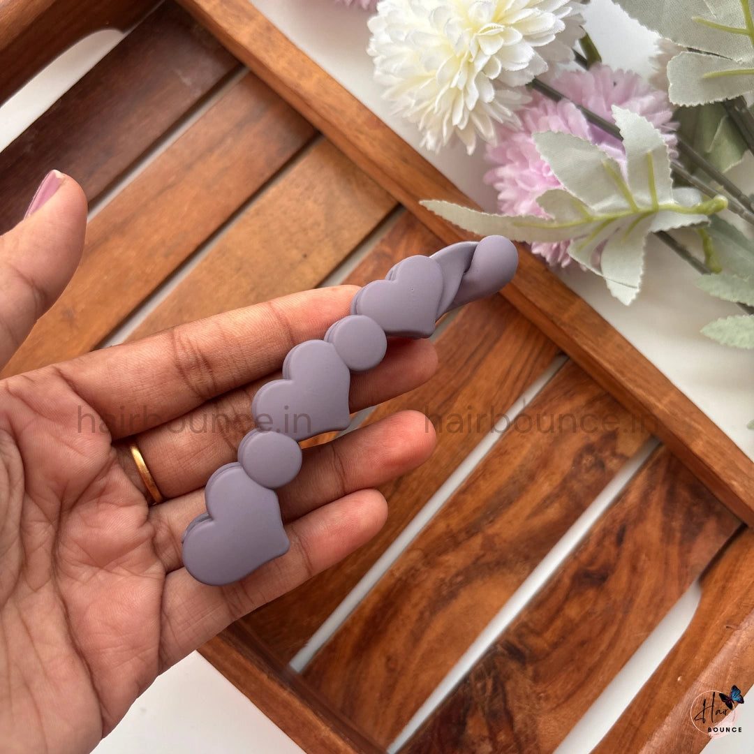 Matte Dual Shape Banana Clip
