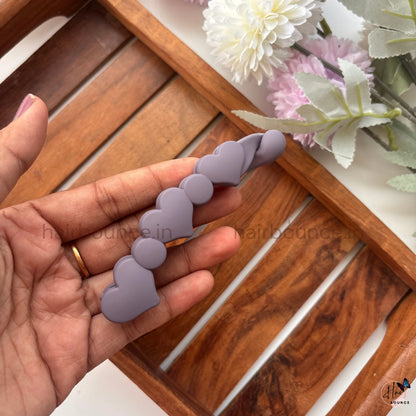 Matte Dual Shape Banana Clip