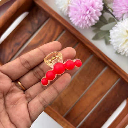 Bubble Matte Hair Claw – Small