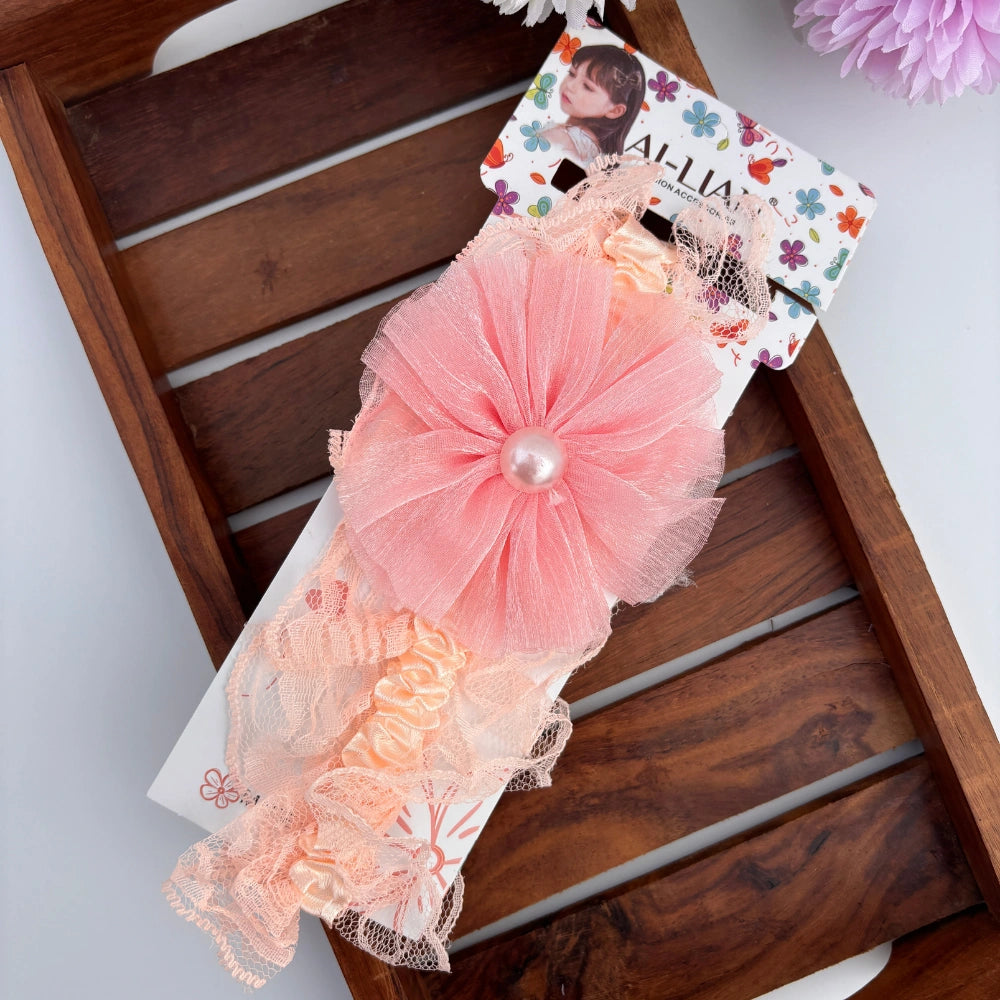 Flower Lace Newborn Headband