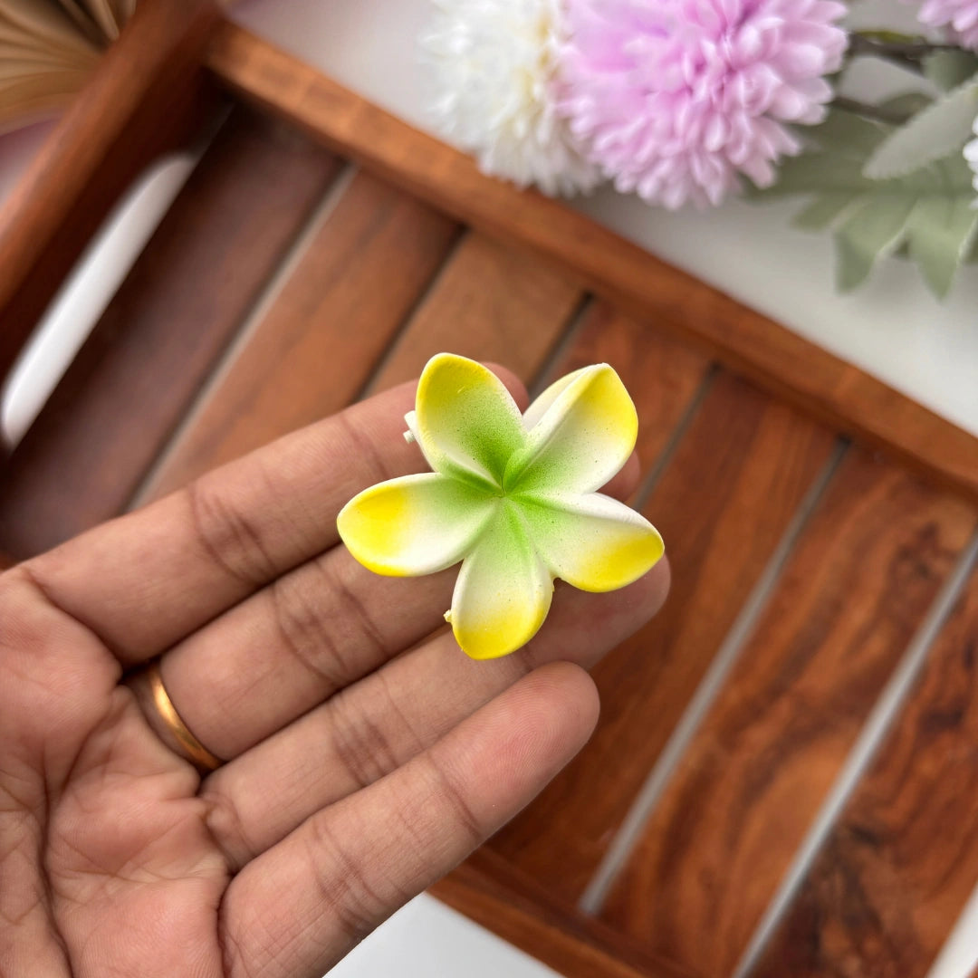 Dual Shade Lilly Flower Hair Claw – Small