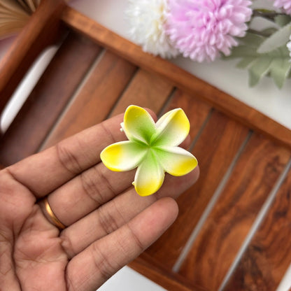 Dual Shade Lilly Flower Hair Claw – Small