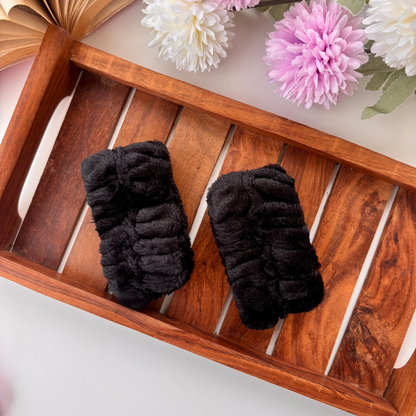 Plush Anti-Splash Wrist Bands – Pack of 2