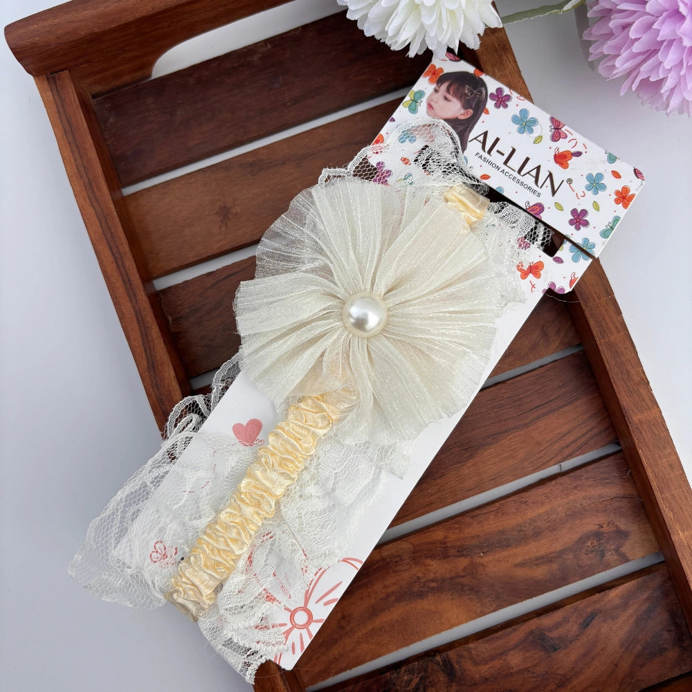 Flower Lace Newborn Headband