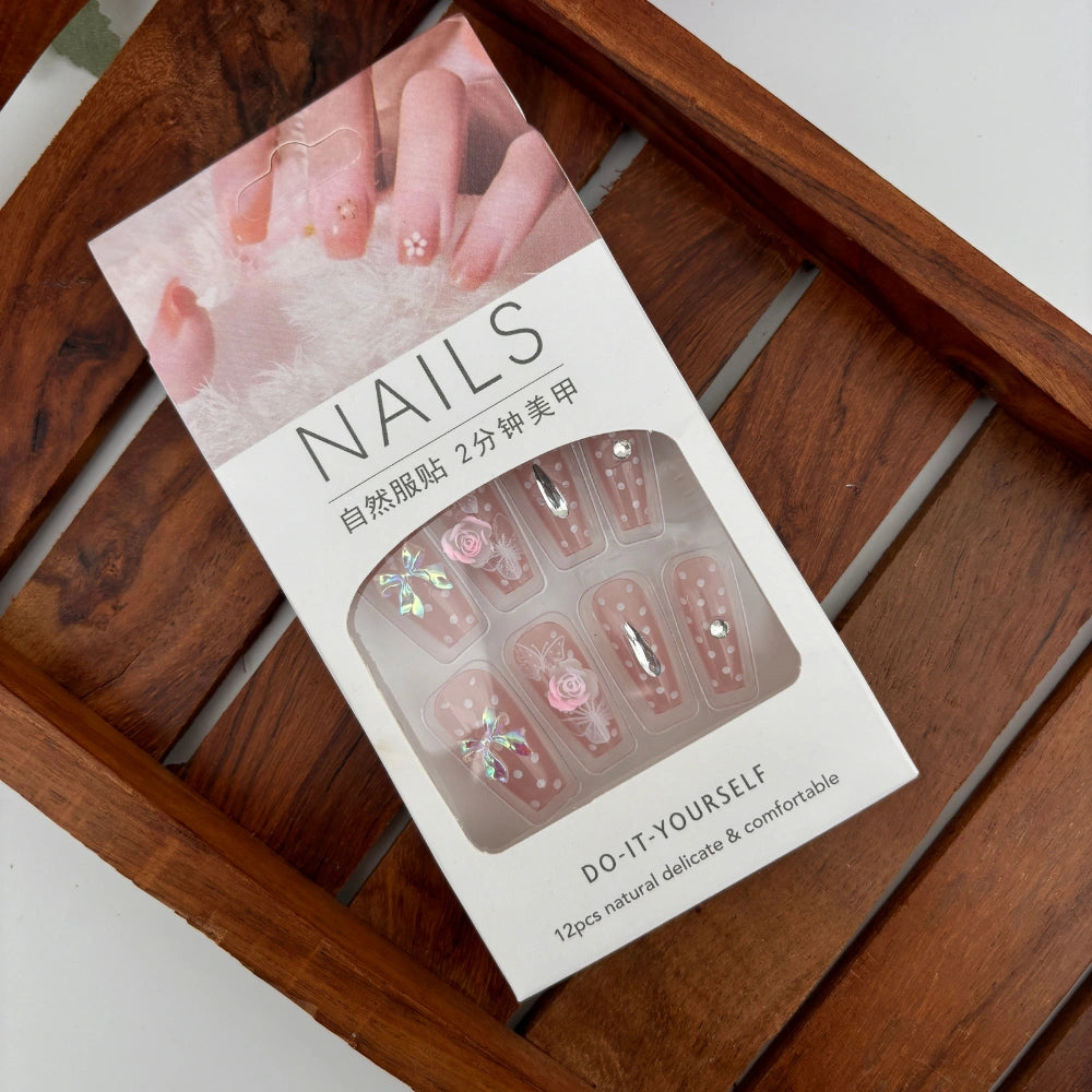 SnapGlam Nails - Pack of 12