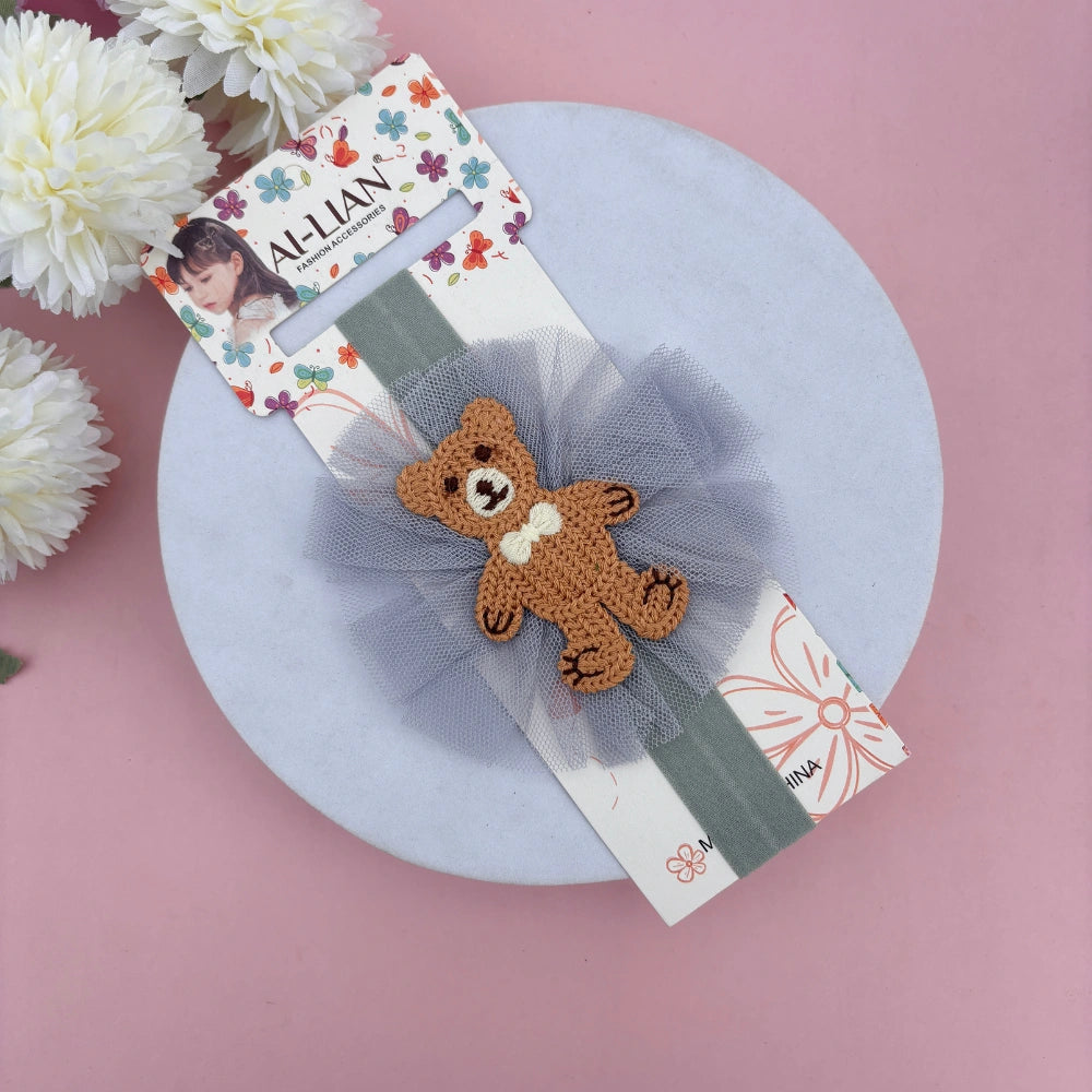 Cuddle Bear Crown New Born Baby Headband