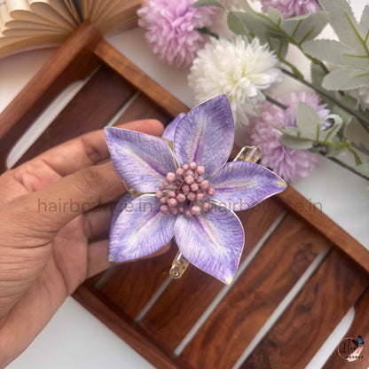 Blossom Star Flower Hair Claw - Large