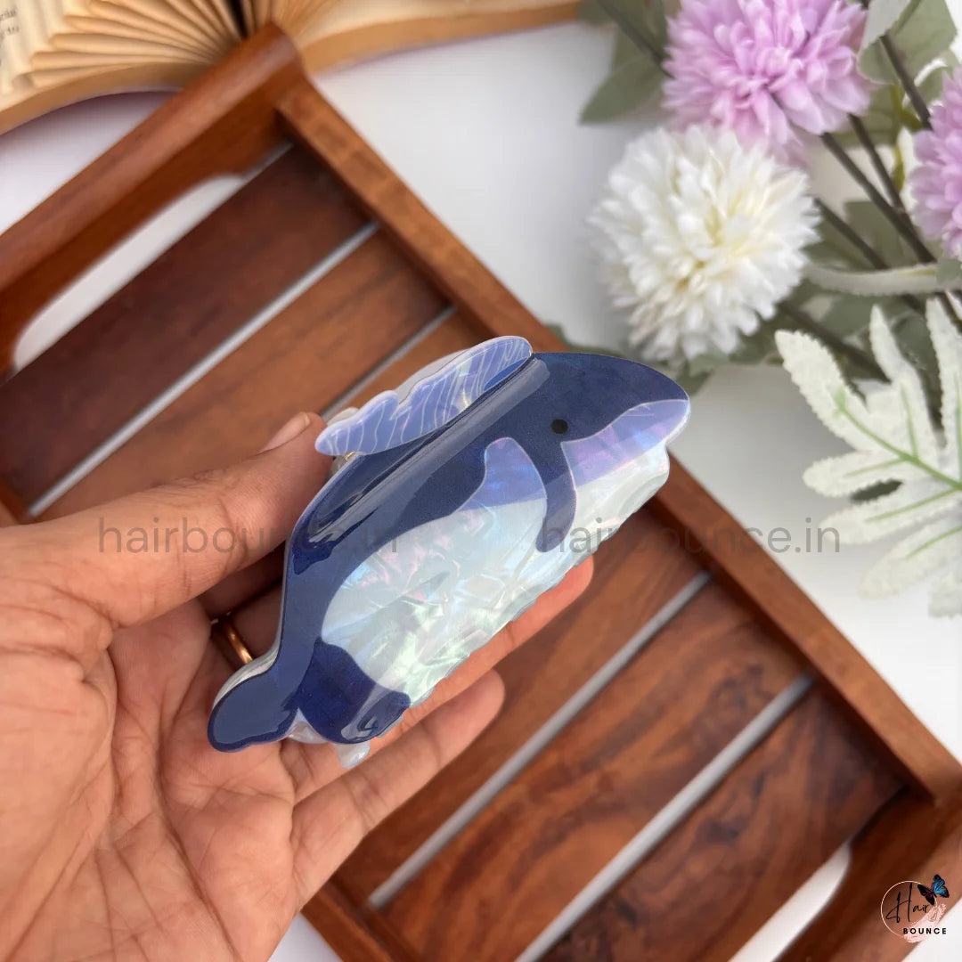 Colourful Ocean Fish Hair Claw Clips – Large
