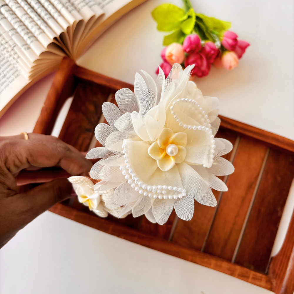 Soft Cloth Flower Headband