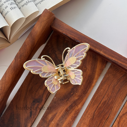 Premium Colourful Metal Butterfly - High Quality Hair Cluther