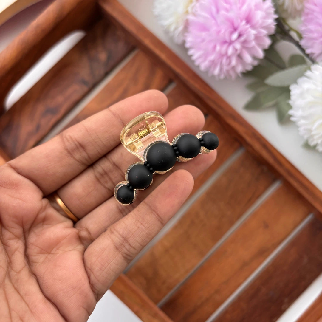 Bubble Matte Hair Claw – Small