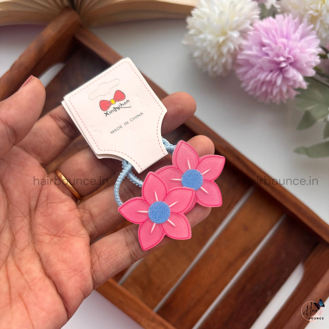 Cute Flower Rubber Bands