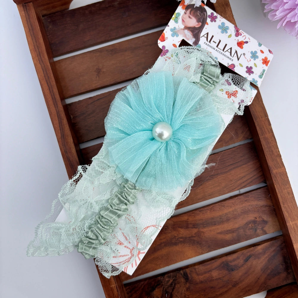 Flower Lace Newborn Headband