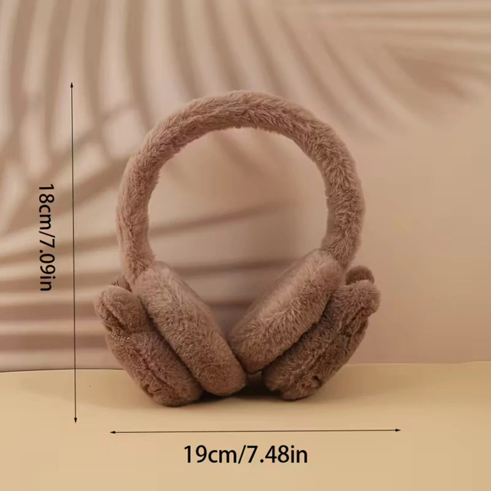Cozy Kitty Plush Earmuff