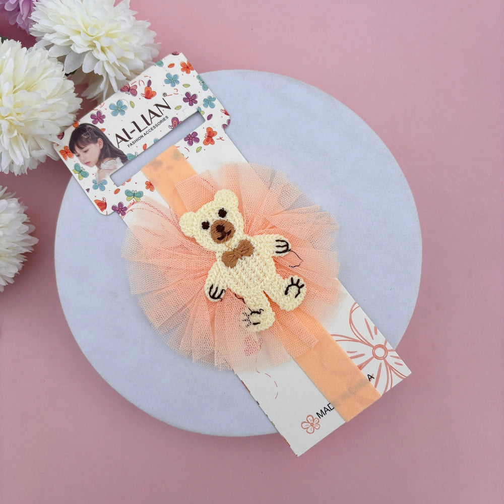 Cuddle Bear Crown New Born Baby Headband