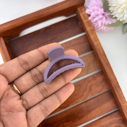 Light Curve D Shape Hair Claw - Small