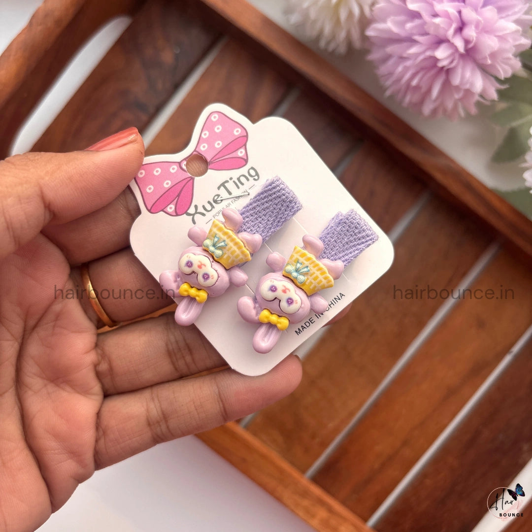 Soft Grip Hair Clips