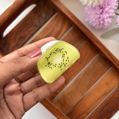 Fruit Slice Hair Claw - Medium