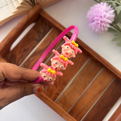 Funny Face Cartoon Headband