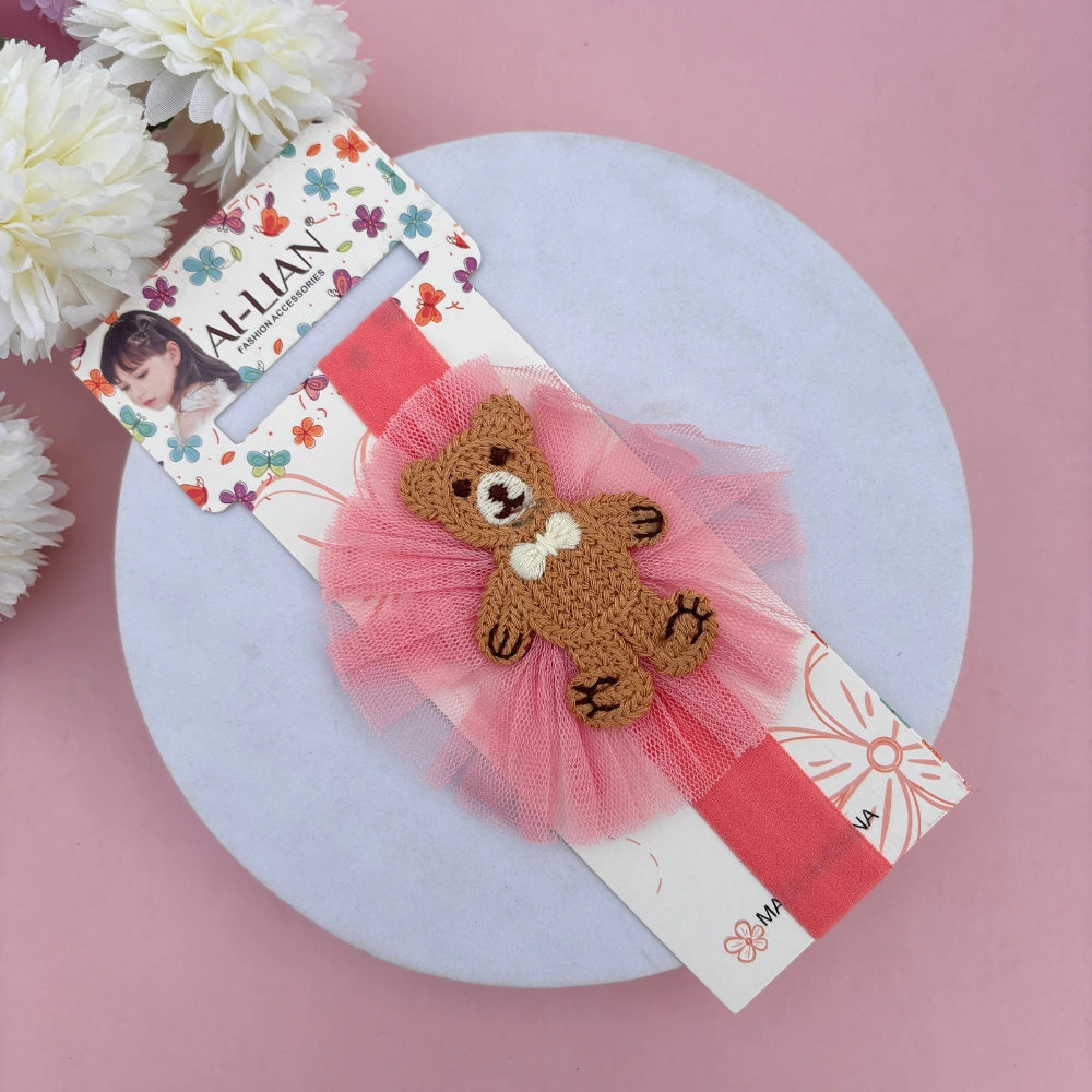 Cuddle Bear Crown New Born Baby Headband