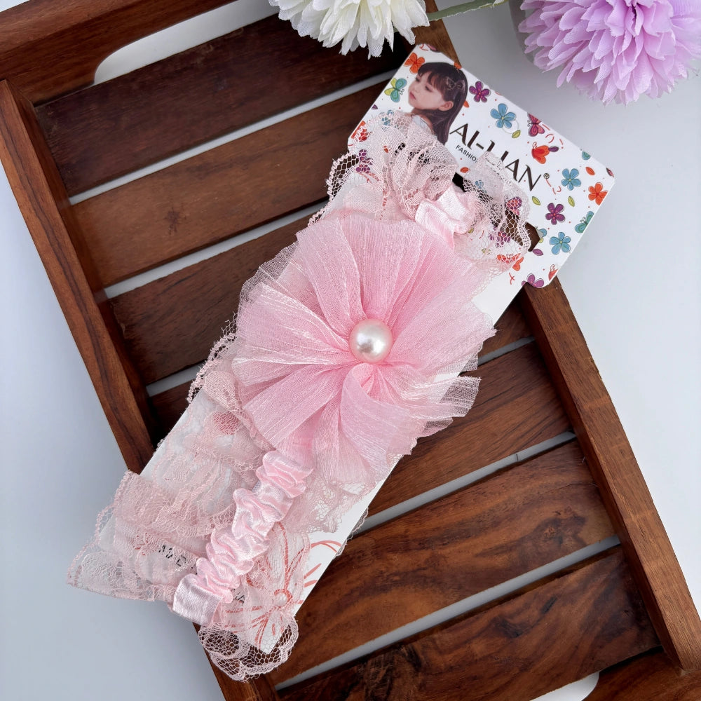 Flower Lace Newborn Headband