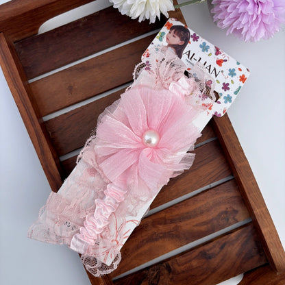 Flower Lace Newborn Headband