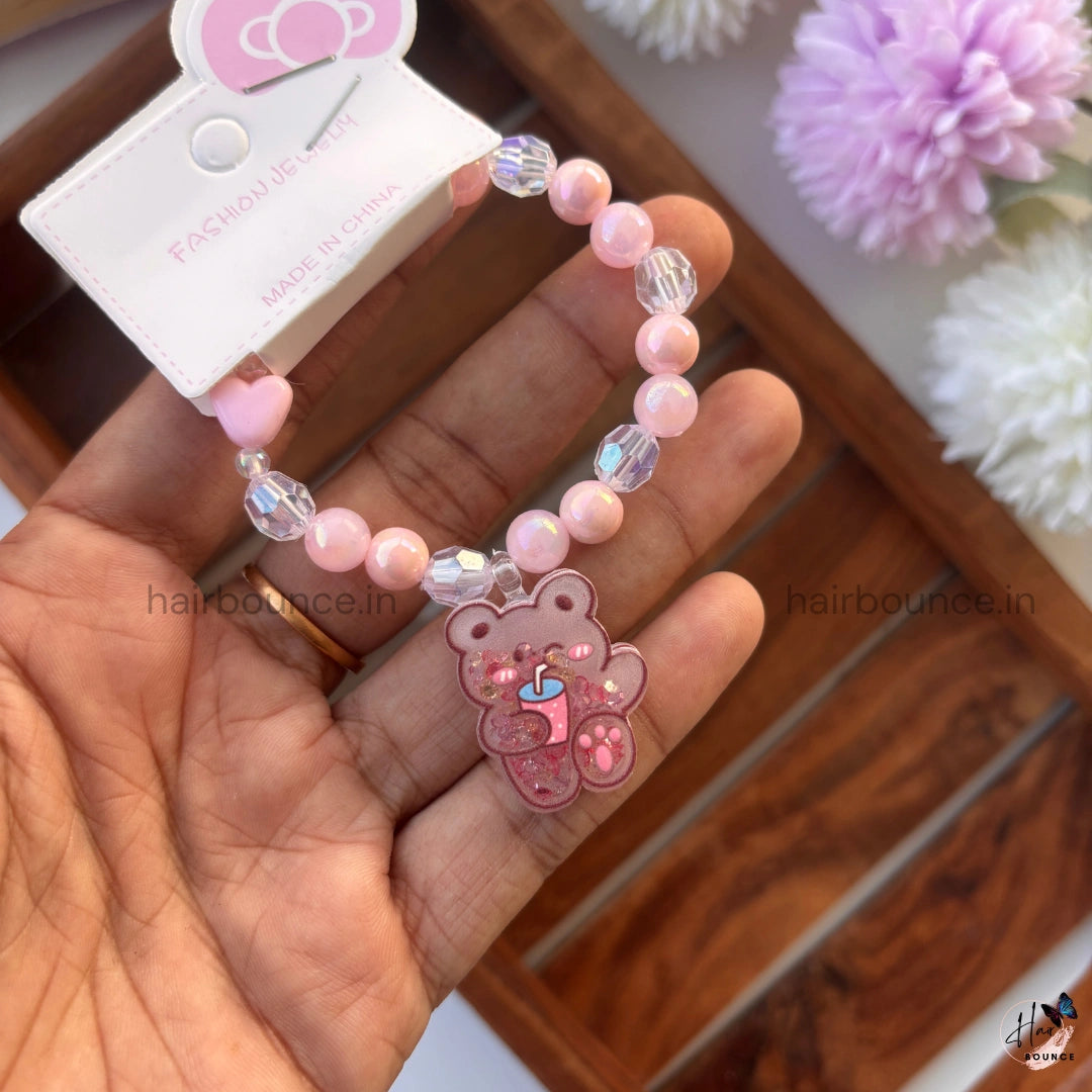 Kids Cute Beaded Charm Bracelet