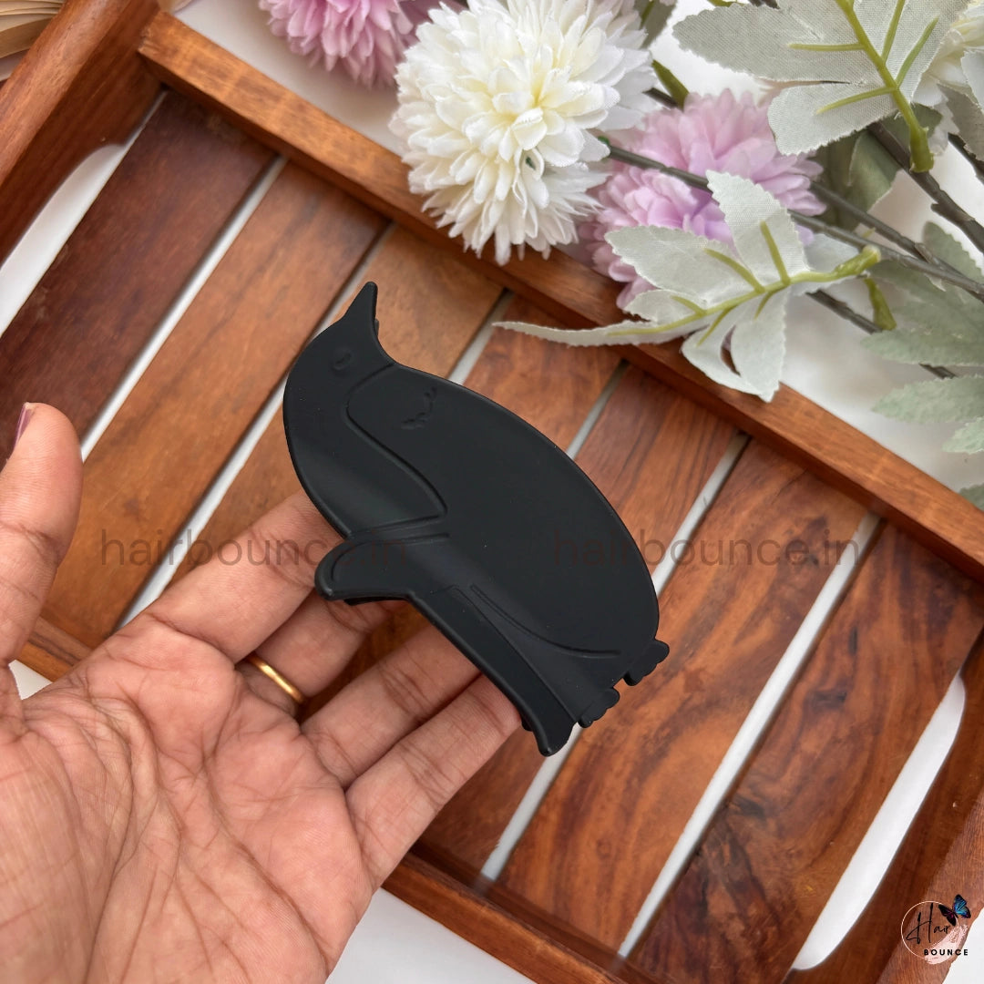 Cute Penguin Hair Claw – Large