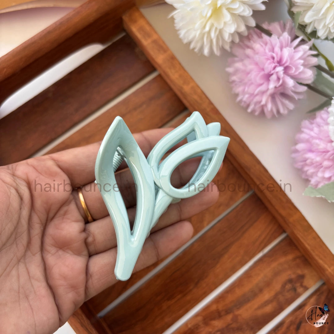 Elegant Tulip Hair Claw – Medium
