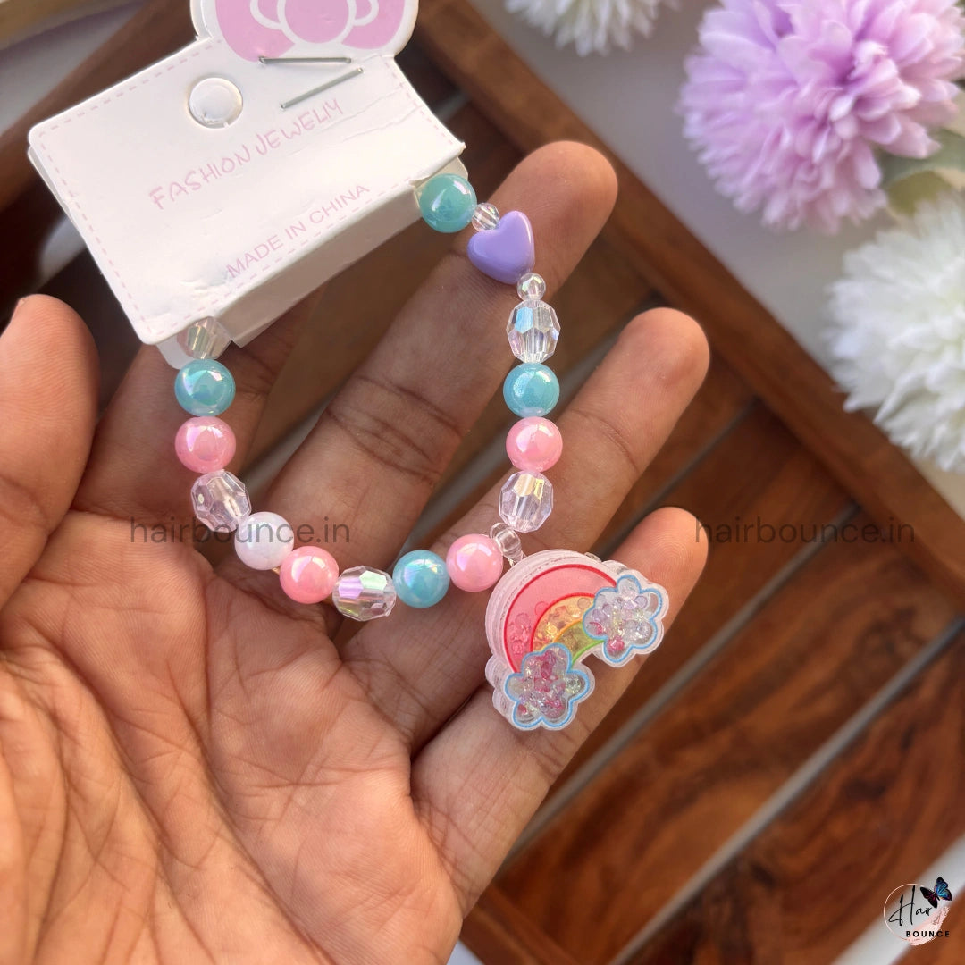 Kids Cute Beaded Charm Bracelet