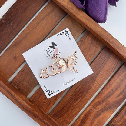 Metal Butterfly Alligator Clip