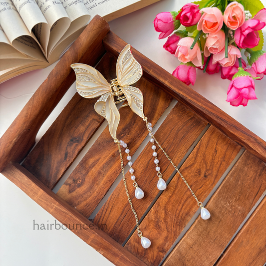 Cute Hanging Butterfly Hair Claw - High Quality Cluther