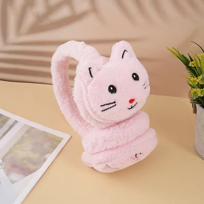 Cozy Kitty Plush Earmuff