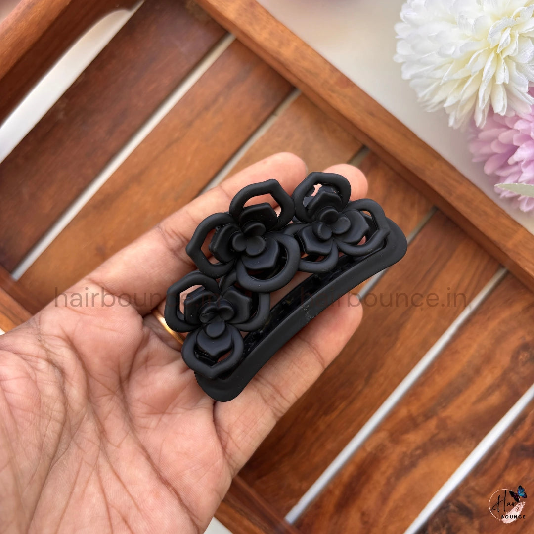 Rose Garden Hair Claw – Medium