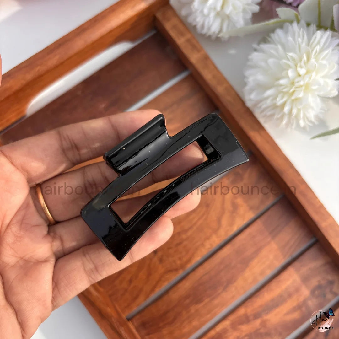 Classic Rectangle Hair Claw – Medium