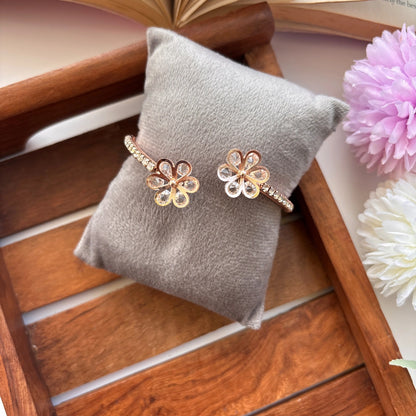 Shimmering Rose-Gold Bracelet – Adjustable