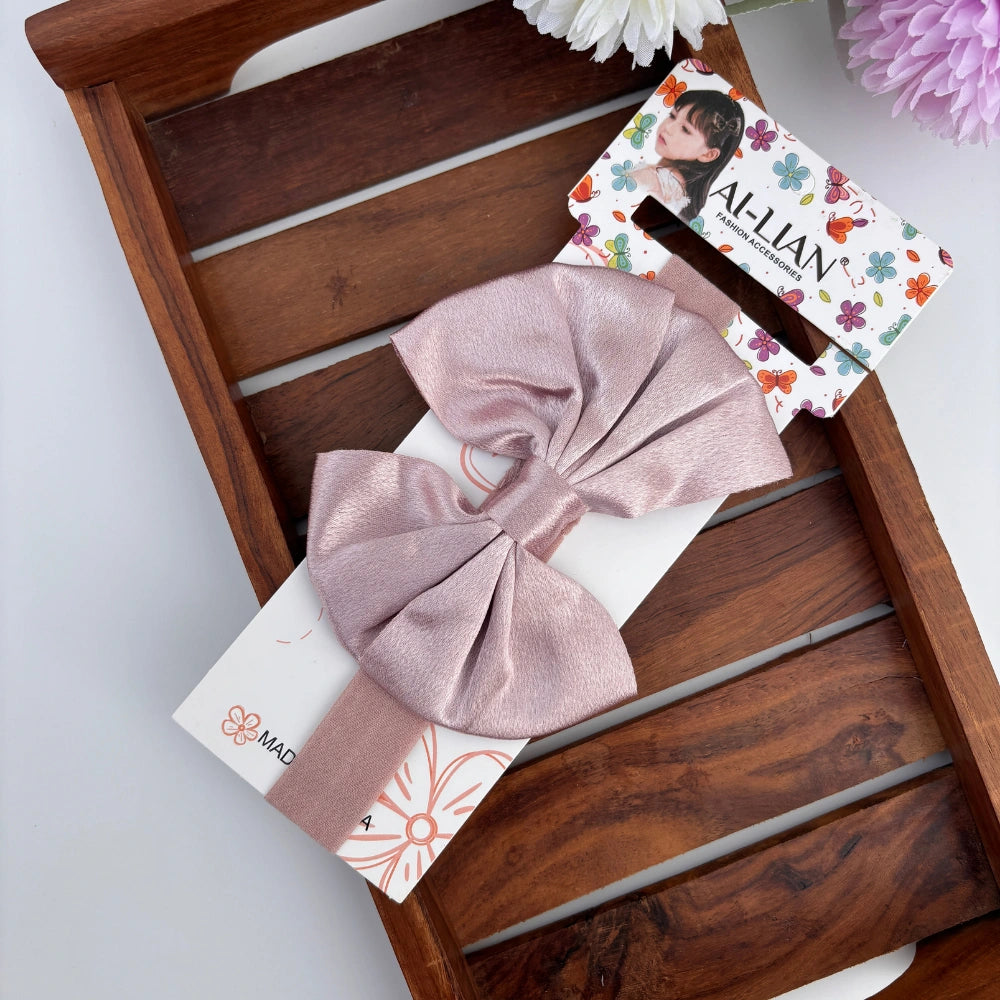 Shinny Bow Newborn Headband