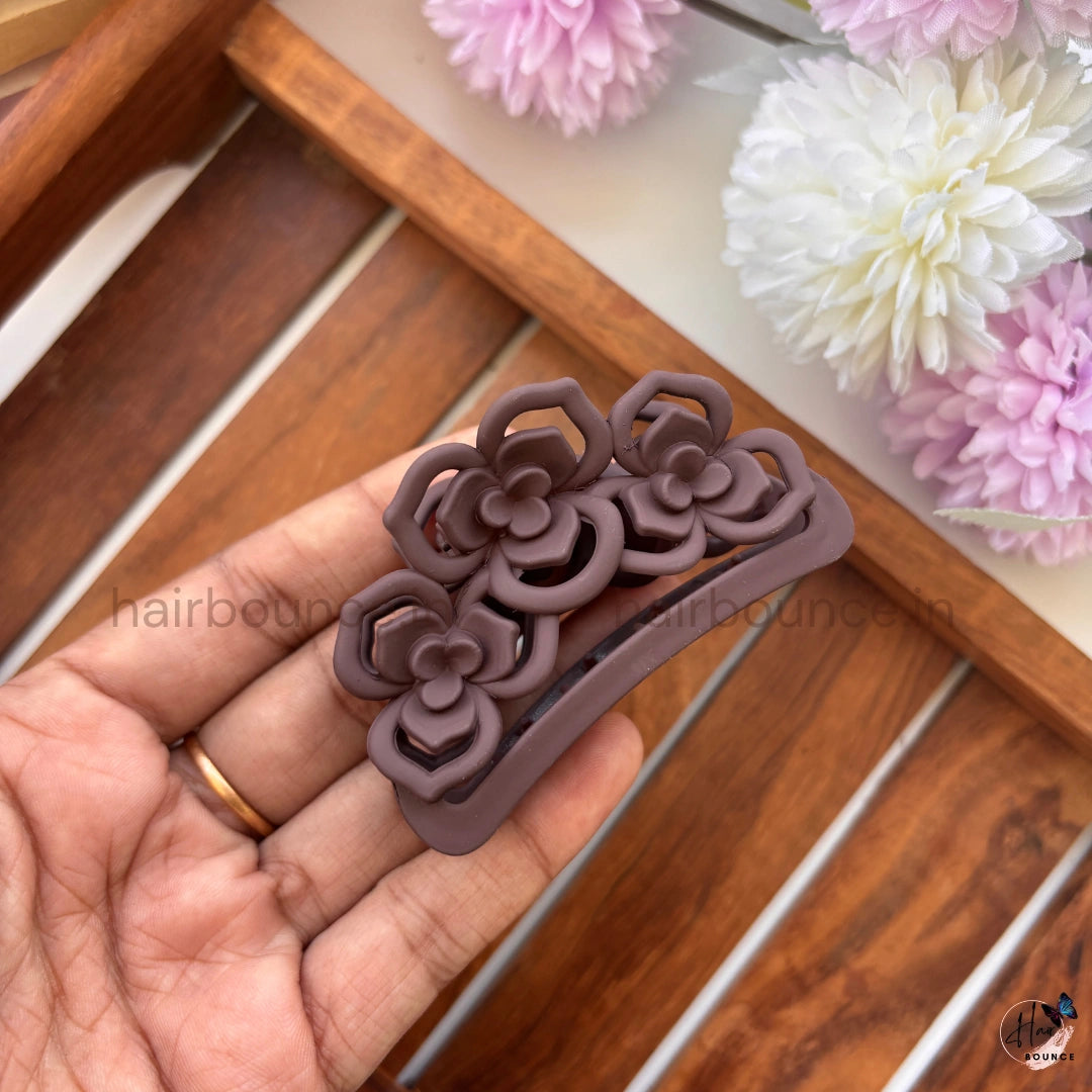 Rose Garden Hair Claw – Medium